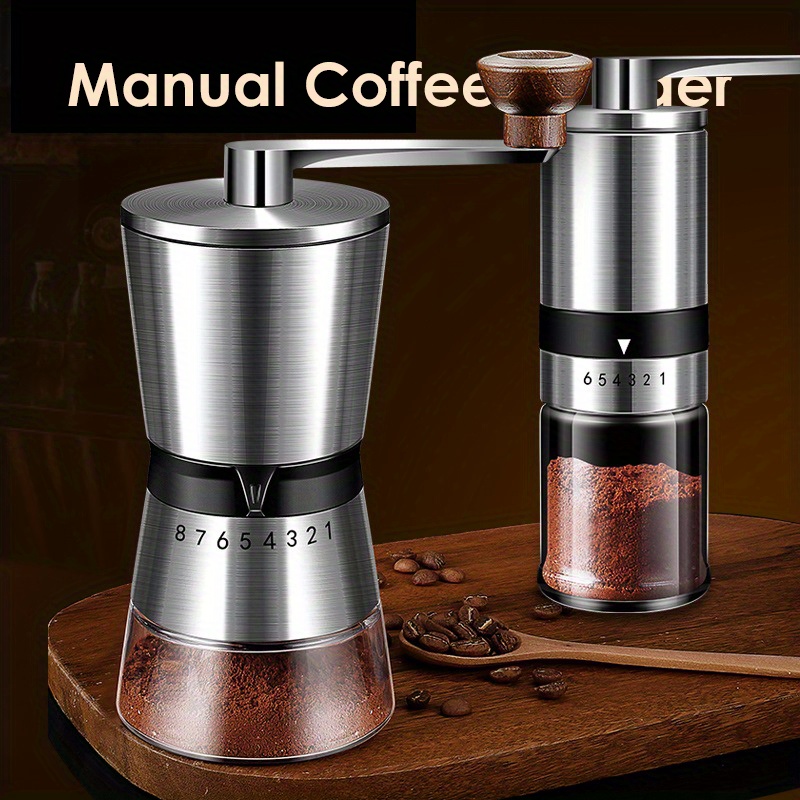 Manual Coffee Grinder, Hand Coffee Bean Grinder with removable