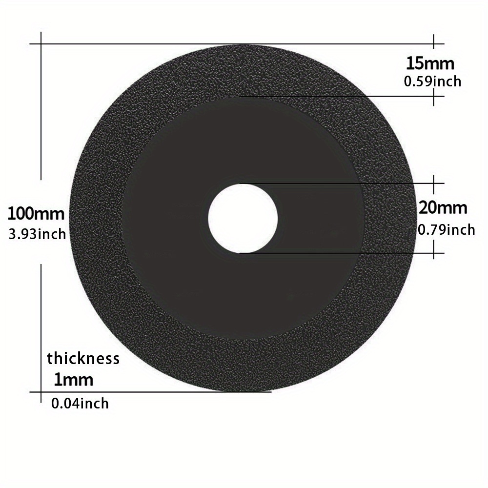 Disque de coupe de verre en céramique de granit de marbre, scie diamantée  dédiée multifonctionnelle, polissage de marbre, coupe de verre, livraison