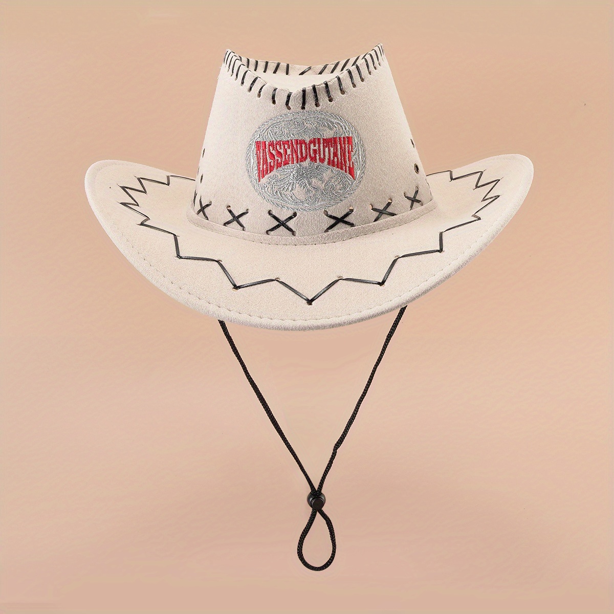 Sombrero de vaquero de paja para mujer, colorido degradado de pintura en  aerosol, sombreros de vaquero de estilo occidental, sombrero de vaquero de