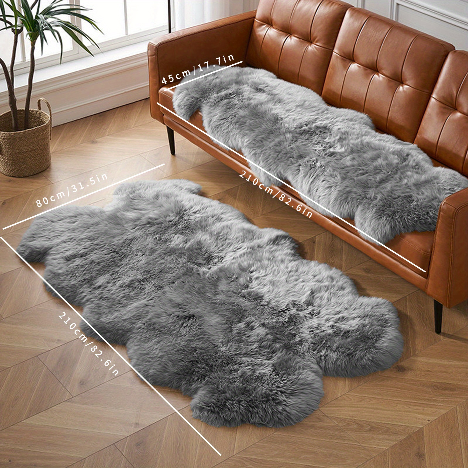 Grey Soft Floor Carpet