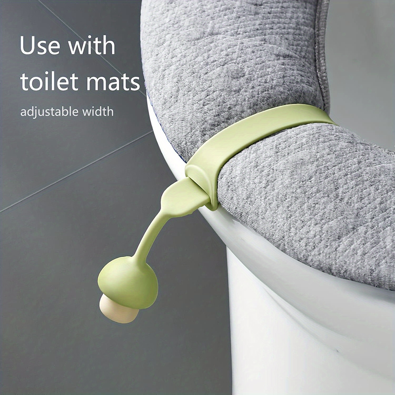 Silicone Toilet Seat Lifter Easily Raise Toilet Cover Lid Temu