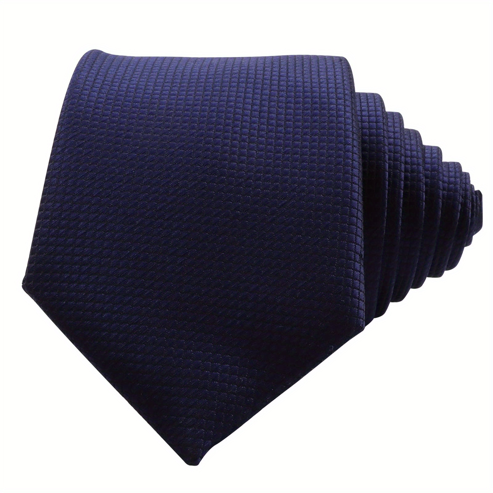 Solid Color Formal Necktie For Men - Party Tie