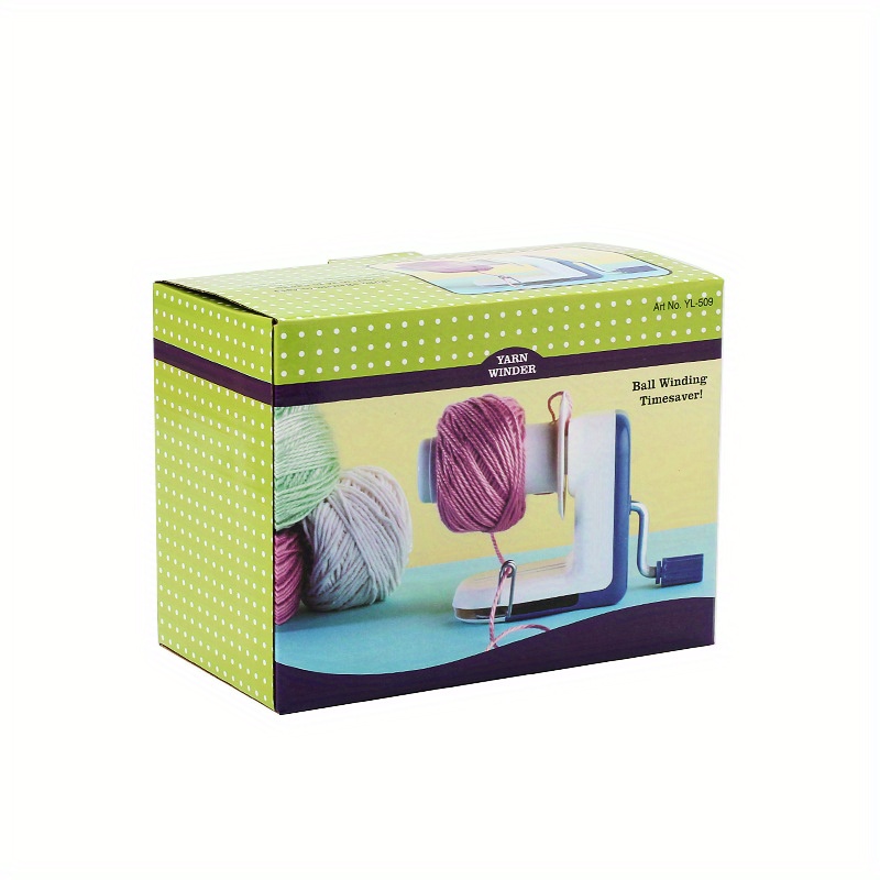 Swift Yarn Winder, Portable Metal Plastic Yarn Ball Winder For Household  For Winding For School 