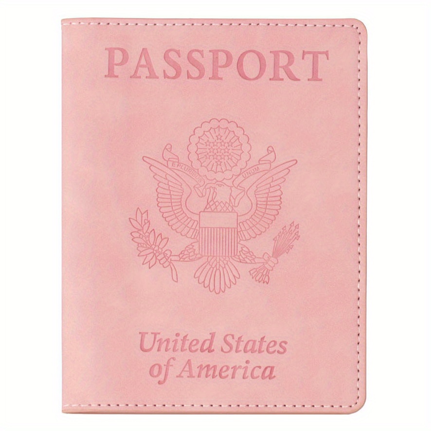 Pink Passport ID Card Holder Hot Pink Passport ID Card 