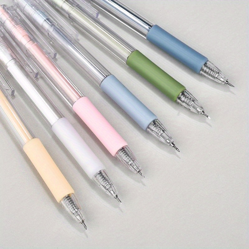 12pcs Nouveau motif de dessin animé Student Utility Knife Pen, 6 couleurs  Artisanat Outil de coupe Papier Stylo Cutter Couteau pour DIY