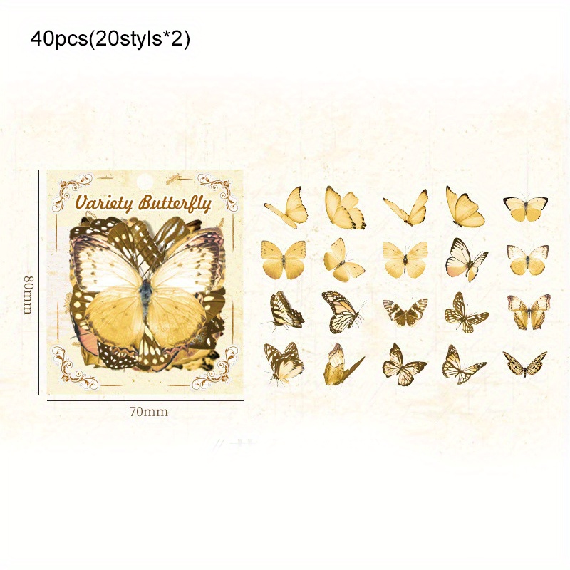 Butterfly Stickers  Printable Sticker Bundle