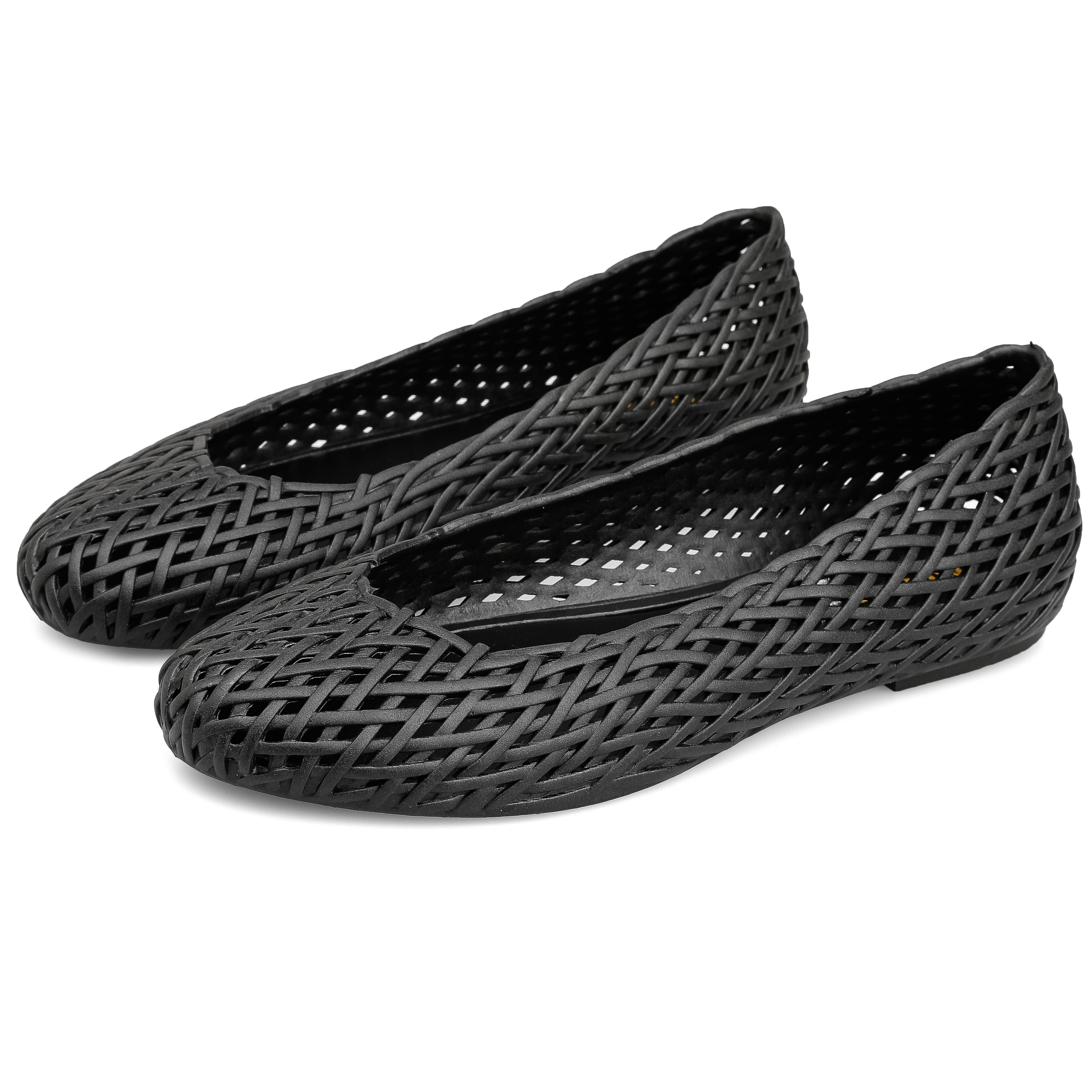 Plastic sales flat sandals