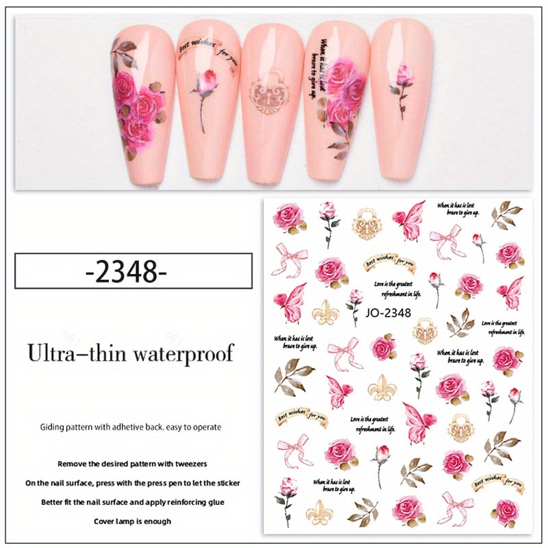 COLORF Designer Sticker Nail Art