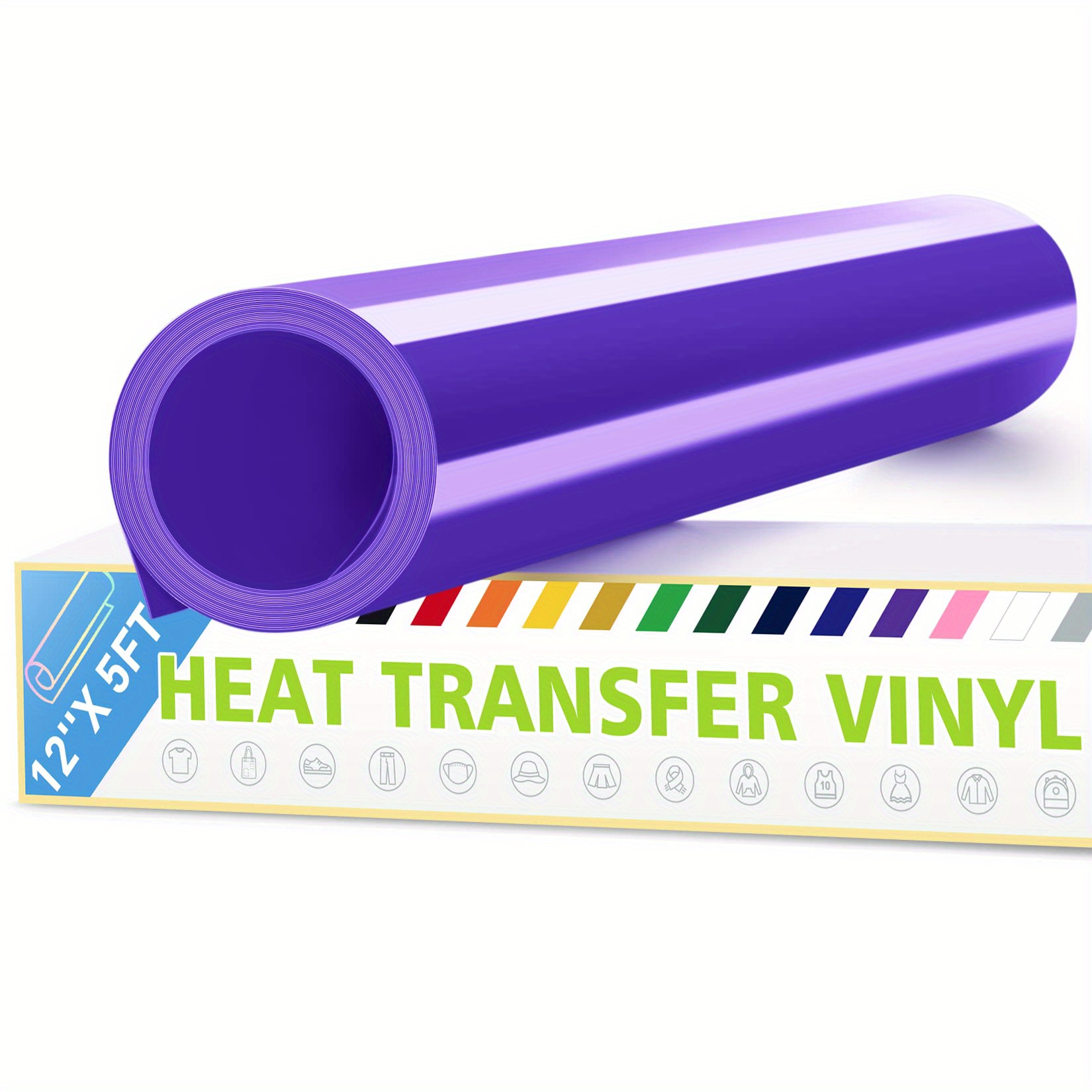 12×12ft HTVDIY Pink Heat Transfer Vinyl Rolls Iron On Vinyl for