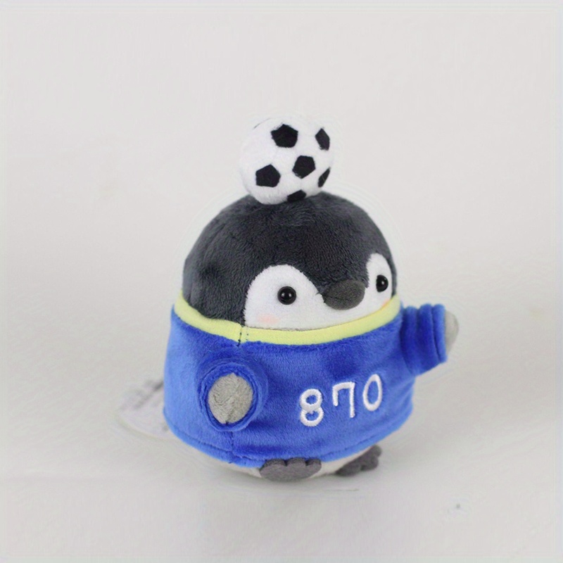 Kawaii Football Penguin Stuffed Animal High end And - Temu