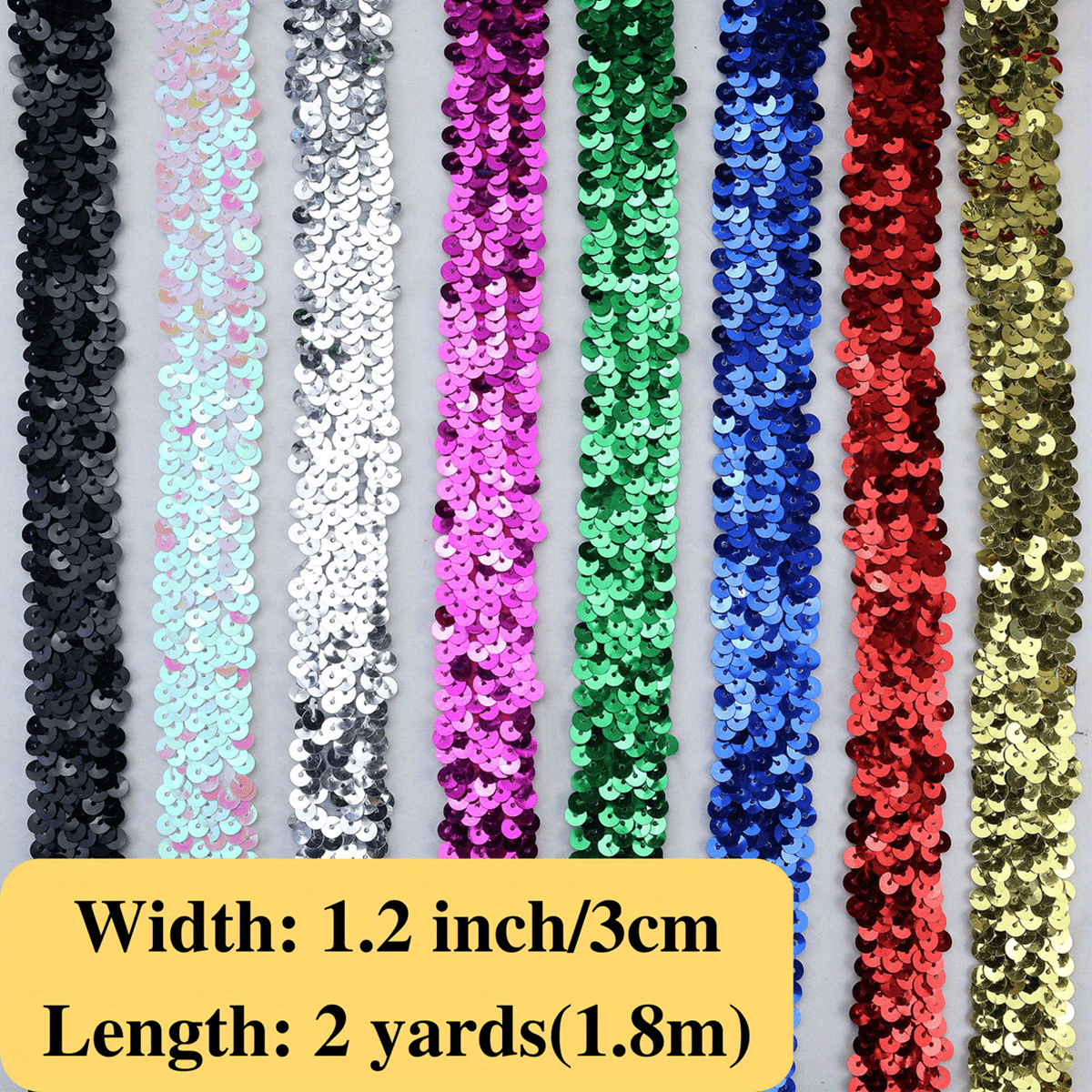 Sequin Lace Ribbon Trim Fabric, Lace Clothing Accessories