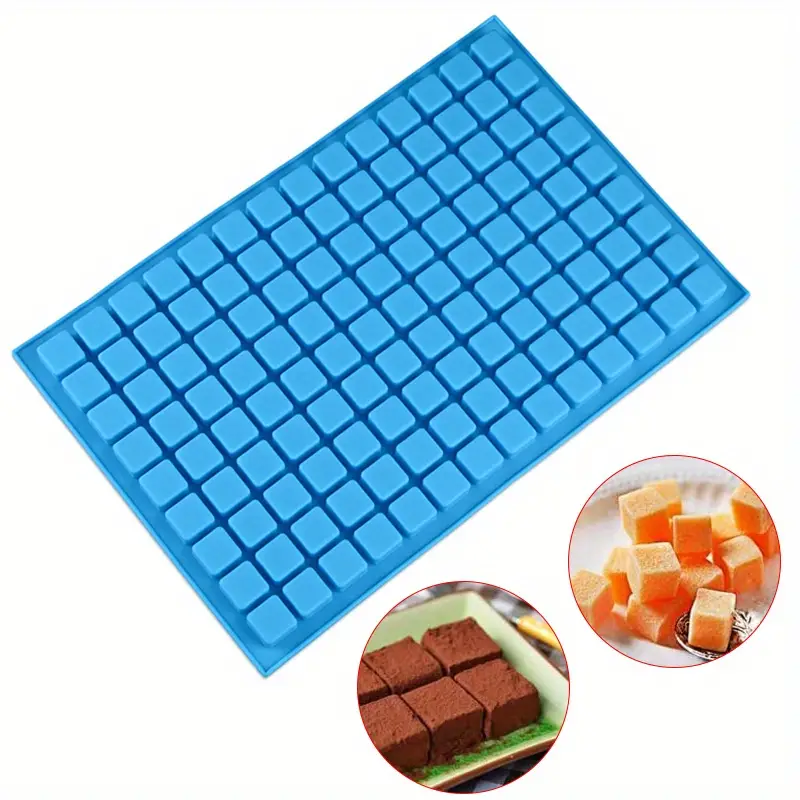 Square Silicone Candy Molds, Total 252 Holes Mini Silicone Molds For Hard  Candy, Chocolate, Gummy, Caramel, Ganache, Ice Cubes - Temu