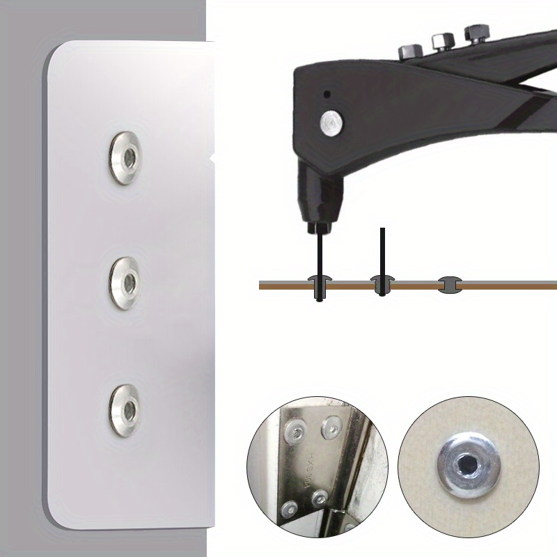 Aluminum Rivet Assortment Kit Dome Head Blind Rivets Temu