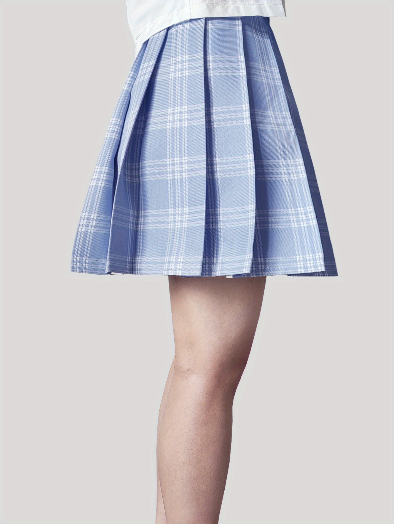 Preppy Plaid Jk Uniform Pleated Skirts Kawaii Japanese Temu 2575