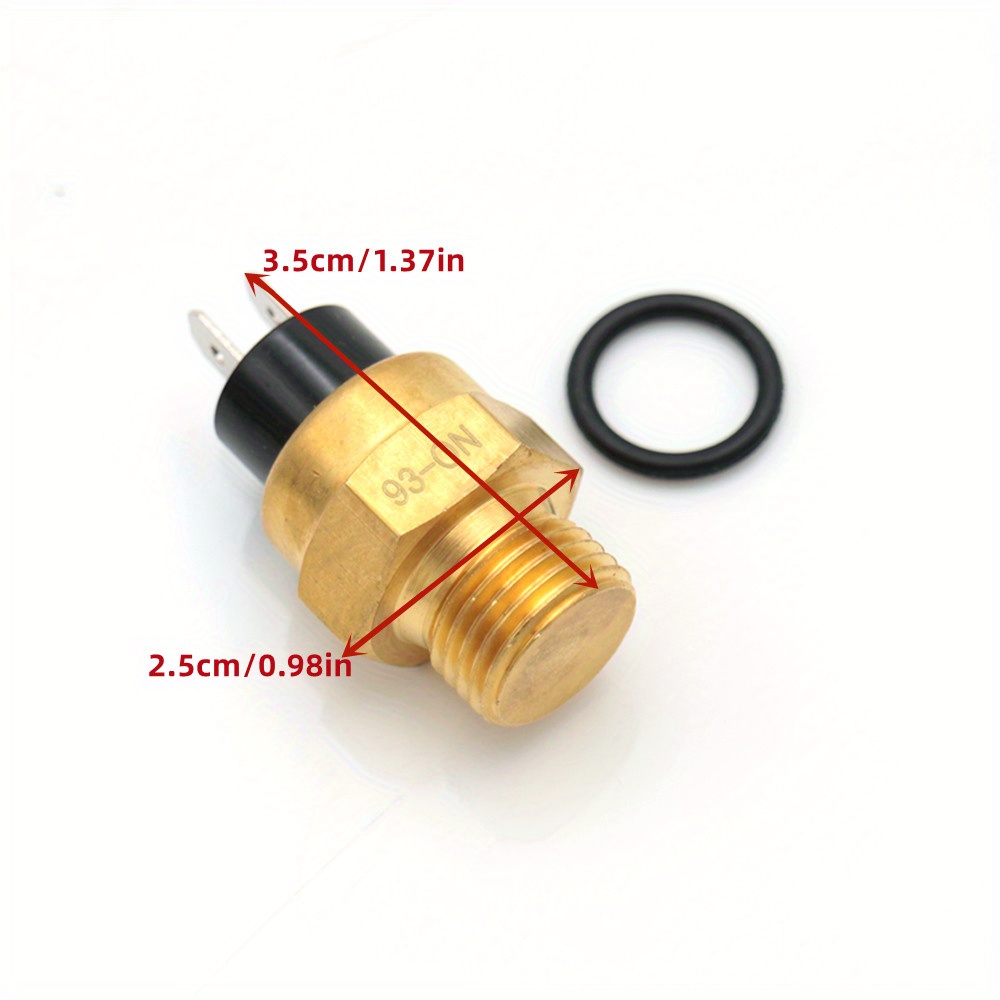 Motorcycle 85°con M16 Water Temperature Sensor Radiator Fan Thermo Switch For Benelli 125cc