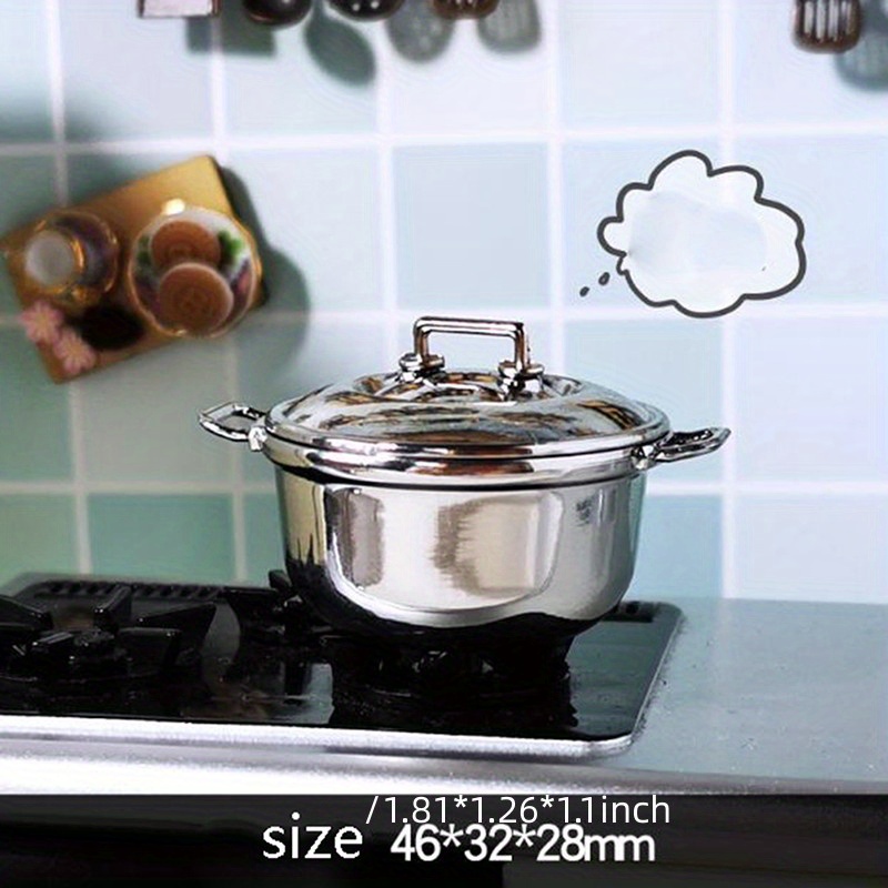 Stainless Steel Small Saucepan Mini Soup Pot for Gas 