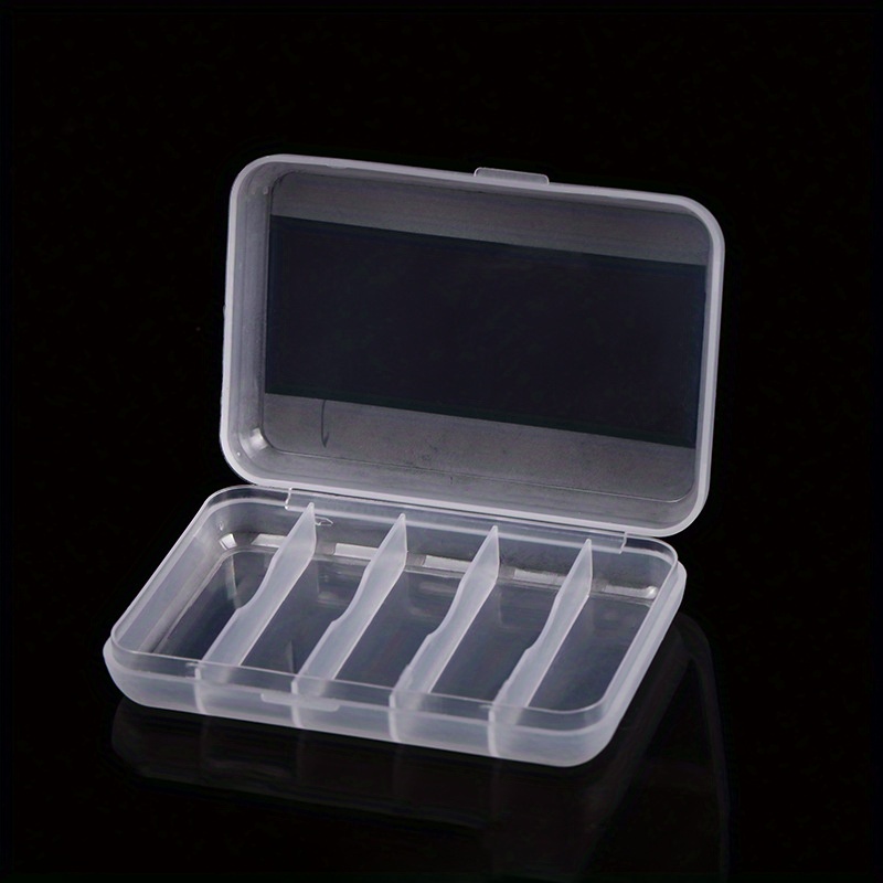 BOX026 Clear Beads Tackle Box Fishing Lure Jewelry Nail Art Small Parts  Display Plastic transparent Case Storage Organizer Containers kisten boxen