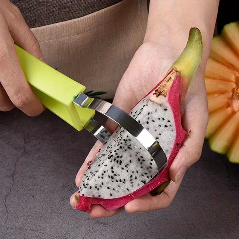 1pc nouveau 4in1 fruit outil trois-en-un boule de pastèque pelle forme  couteau à découper ensemble de coupe-fruits - Temu Belgium