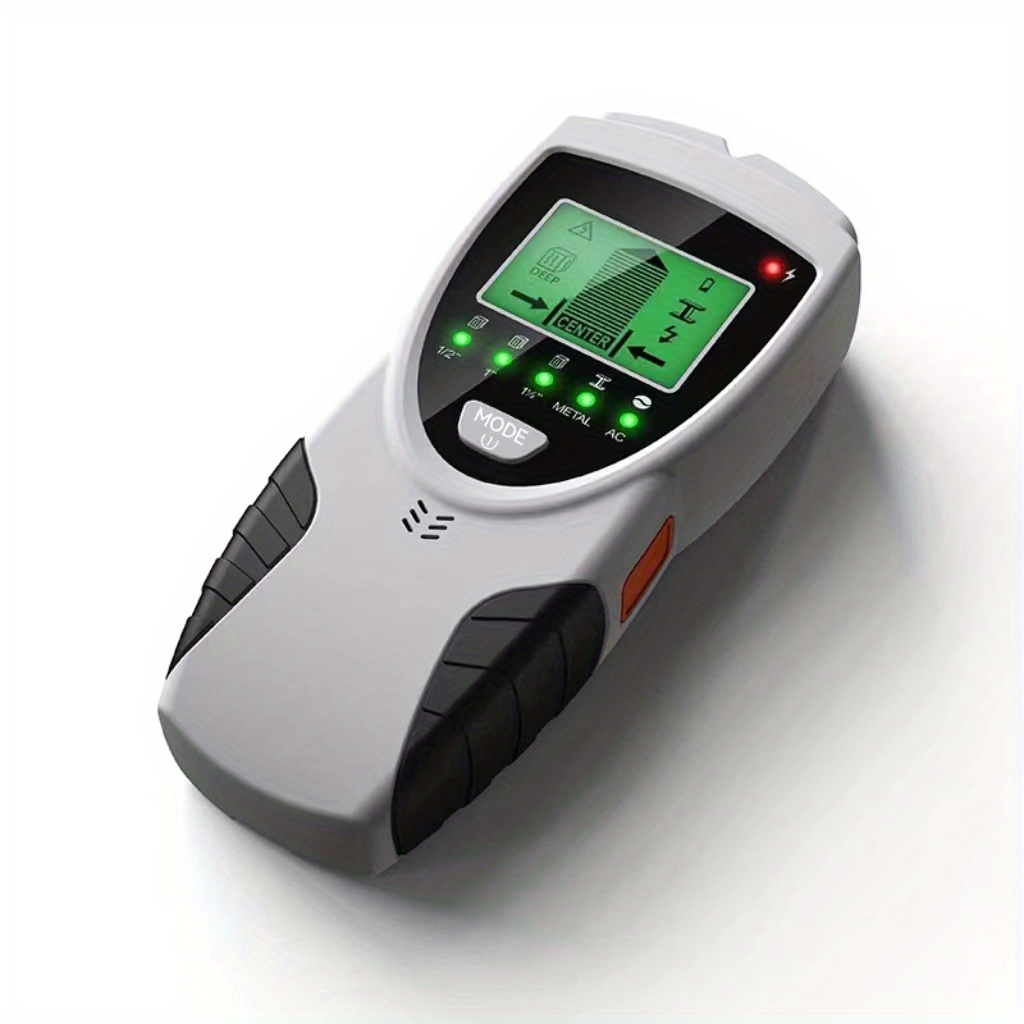 Stud Finder Wall Scanner - 5 in 1 Stud Detector with Intelligent  Microprocessor Chip and HD LCD