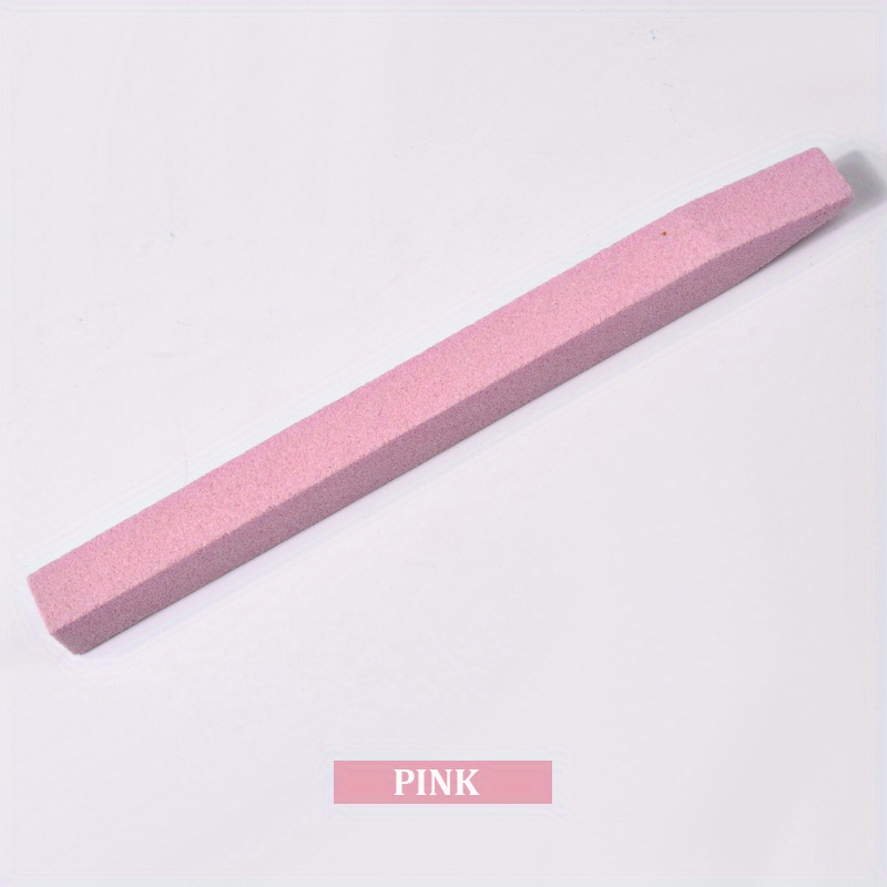 Nail Care Tool For Manicure Featuring A Quartz Scrub File, Cuticle Remover, Grinding Stone, And Carving Pusher.