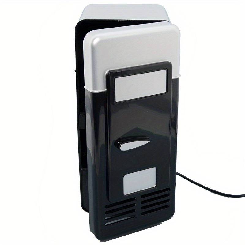1pc car mini usb refrigerator hot cold dual use perfect for students cosmetics details 2