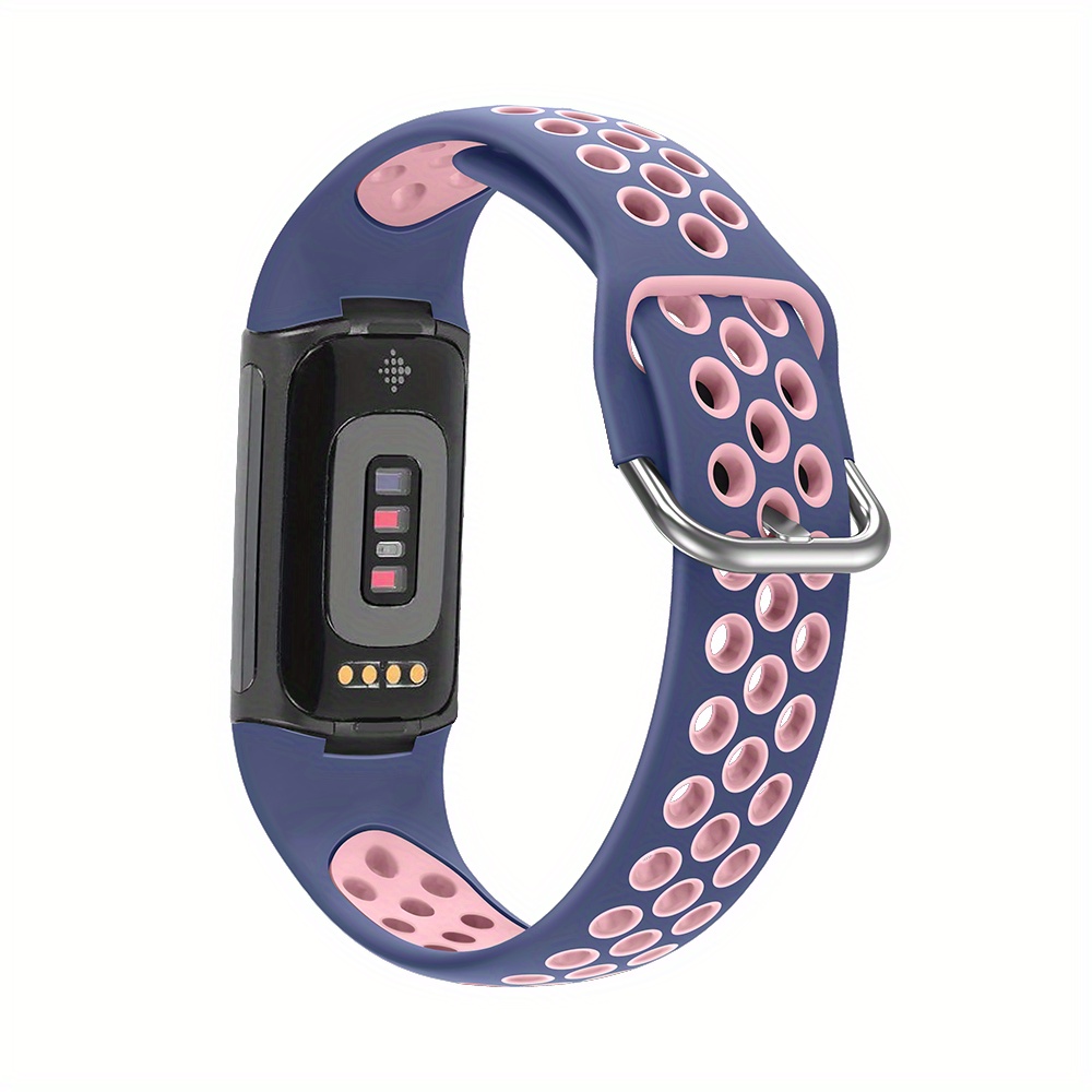 Sport Band Compatible With Fitbit Charge 5 Bands For Women - Temu