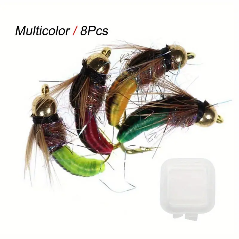 Premium Floating Nymph Fishing Lures Bass Trout Perch - Temu Canada