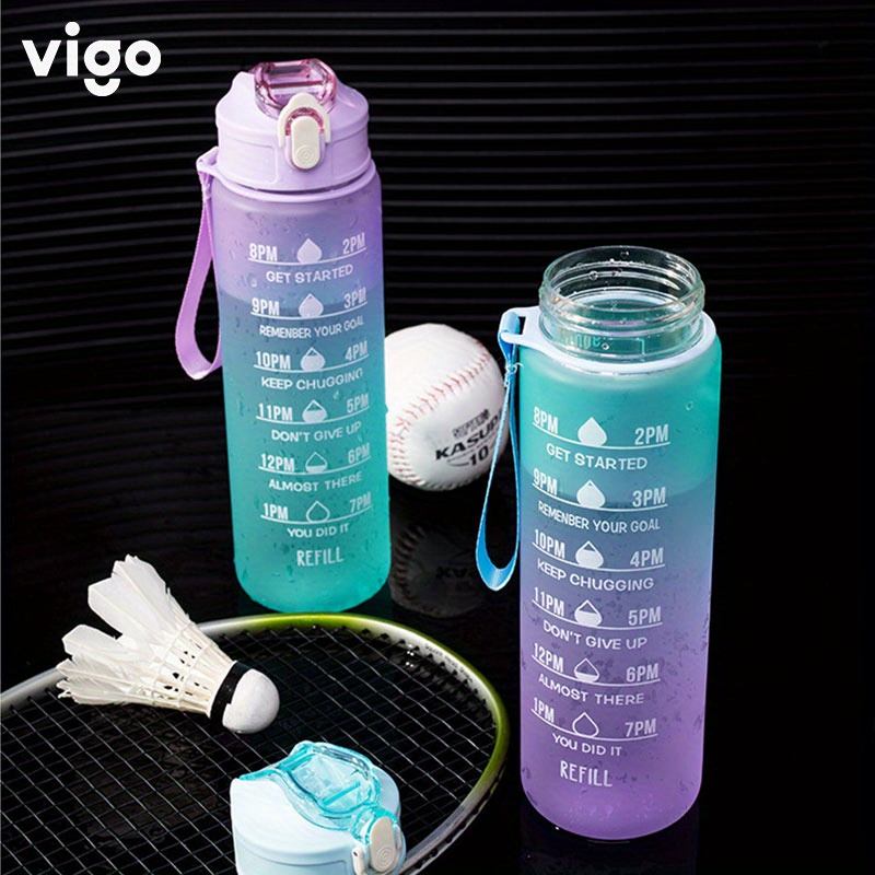 1pc Sports Water Bottle 900ml/30.4oz, High Temperature Resistant