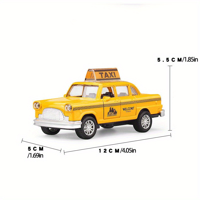premium 1 24 scale diecast model car truck decor vintage yellow truck model details 4