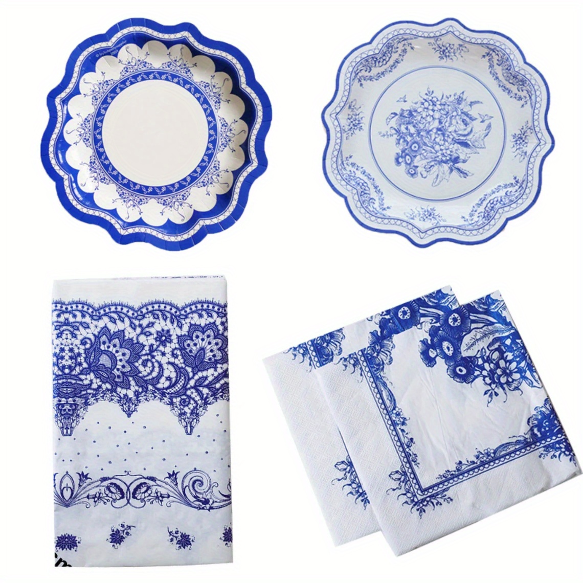 Stilcart Piatti Carta Blu cm.Ø23 Set 10 Pezzi : : Casa e cucina