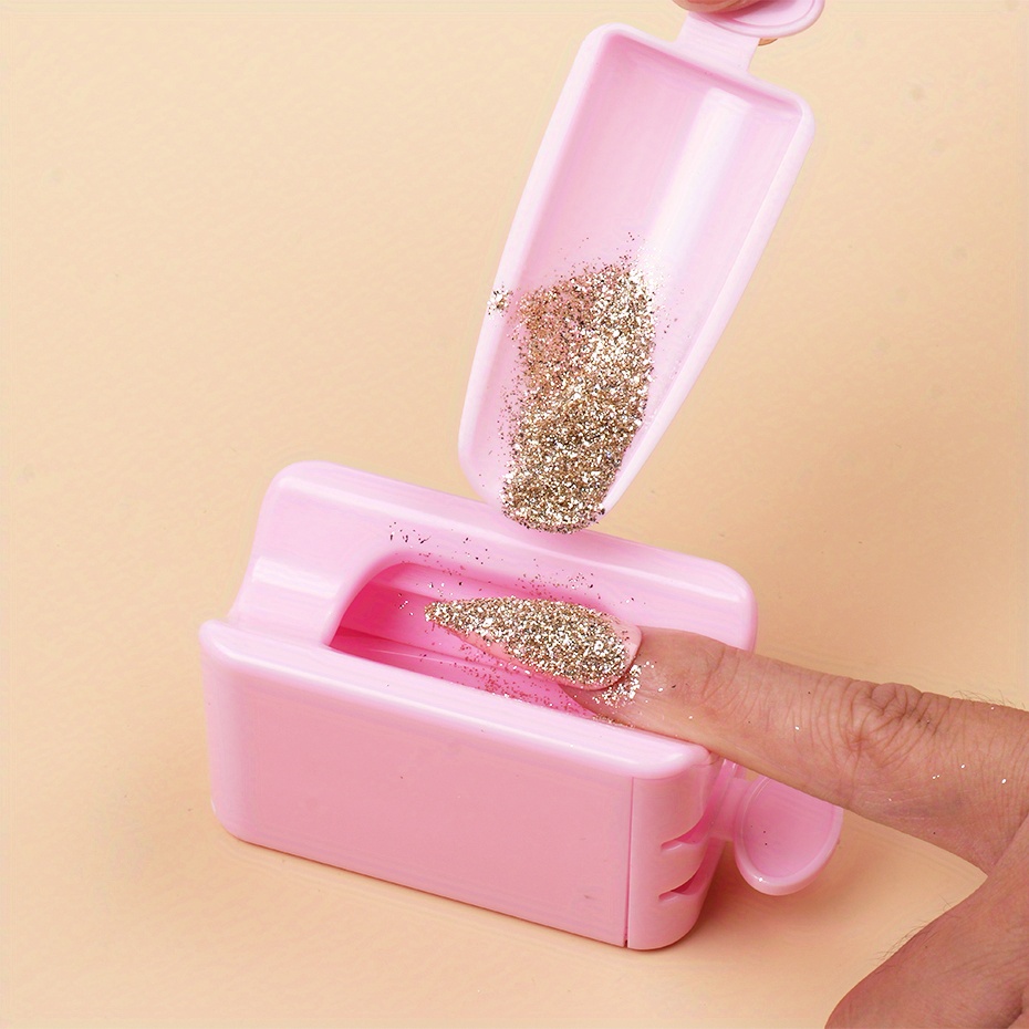 Nail Dip Container French Nail Dipping Powder Jar Tray Nail - Temu