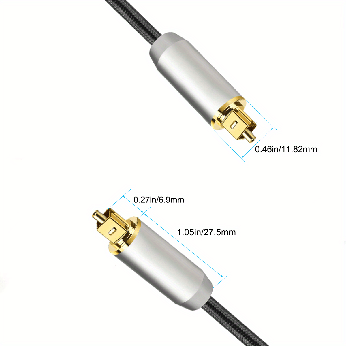 Câble audio optique numérique Toslink de qualité supérieure pour home  cinéma, barre de son, TV et plus encore (taille : 10 m) [67]
