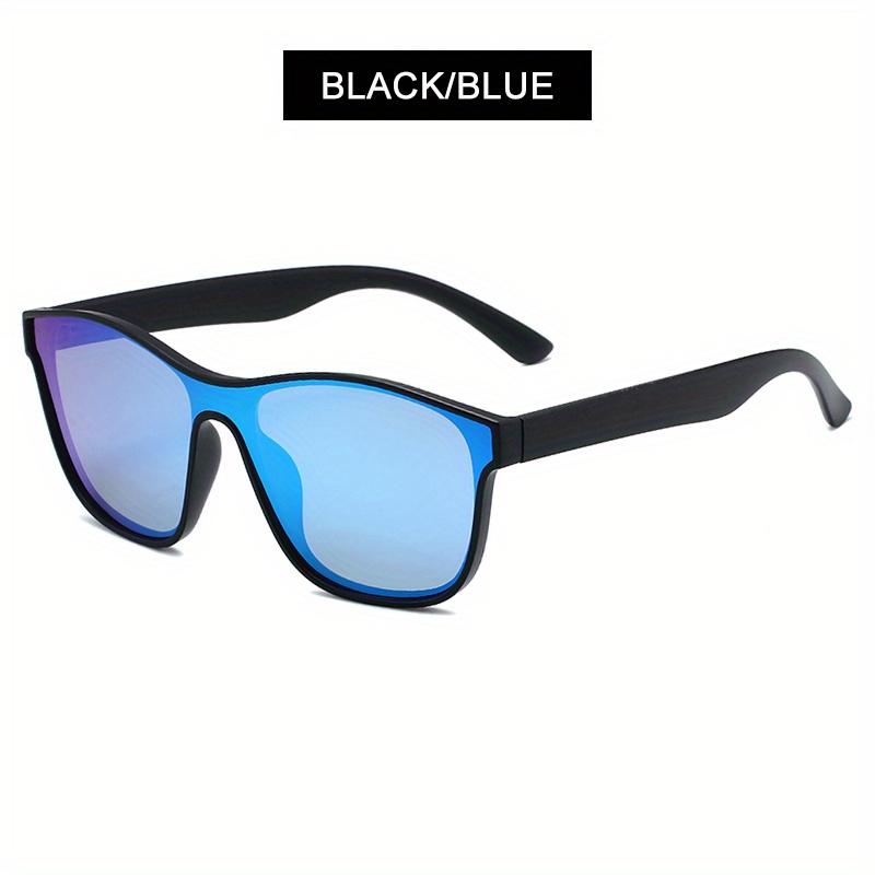 Gafas de sol polarizadas cuadradas, gafas de sol cuadradas de moda para  hombres, gafas de sol de una sola pieza