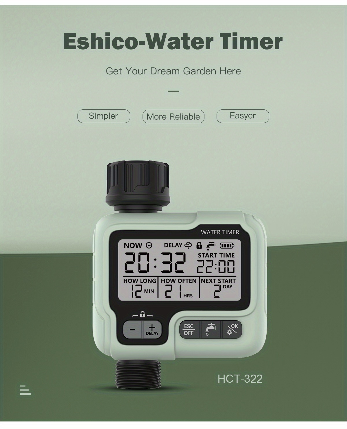 Timer Digital de 8 tiempos y 15 Amperes. (IVA tasa 16%) [] - $381.00 :  Hydro Environment. Inovacion Agricola en un click
