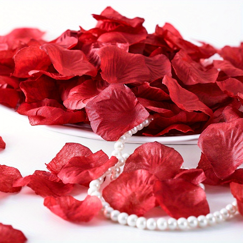 Marriage Proposal Rose Petals Marriage Confession Decoration - Temu Finland