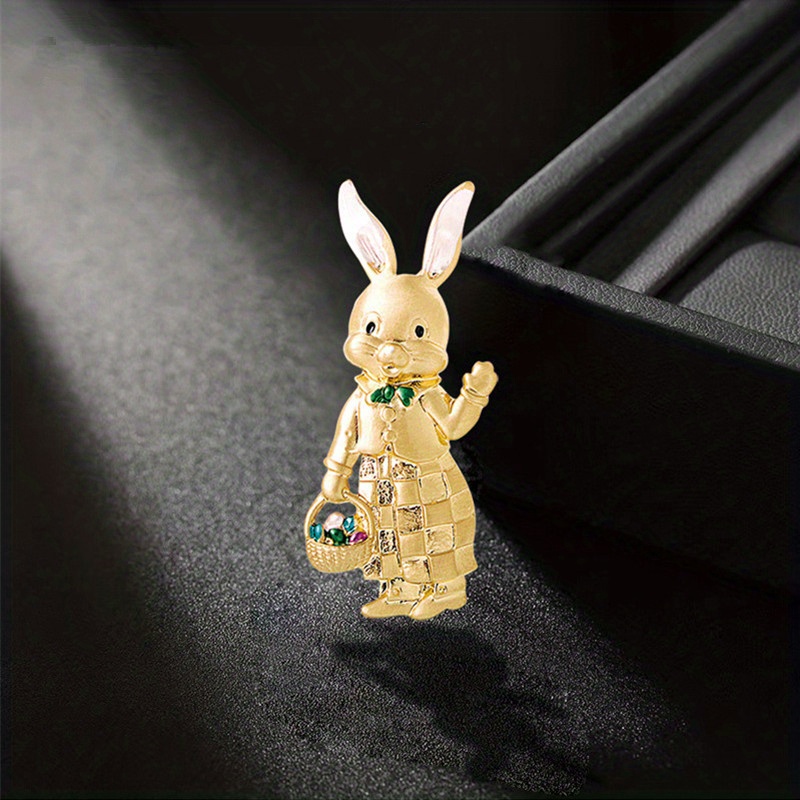  CRAFTHROU Rabbit Brooch Chinese Decor Scarf Pin Floral Jewelry Chinese  Zodiac Enamel Easter Brooch Easter Lapel Pin Women Chic Brooch Alloy  Brooches Animal Brooch Child Spring Mushroom: Clothing, Shoes & Jewelry