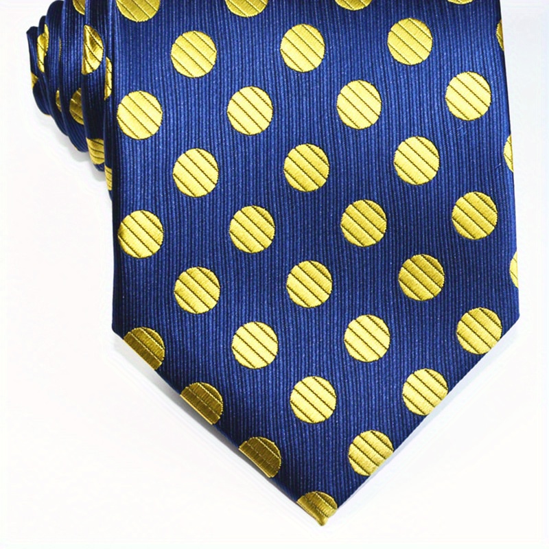 Men's Classic Polka Dots Tie Necktie for Business Wedding