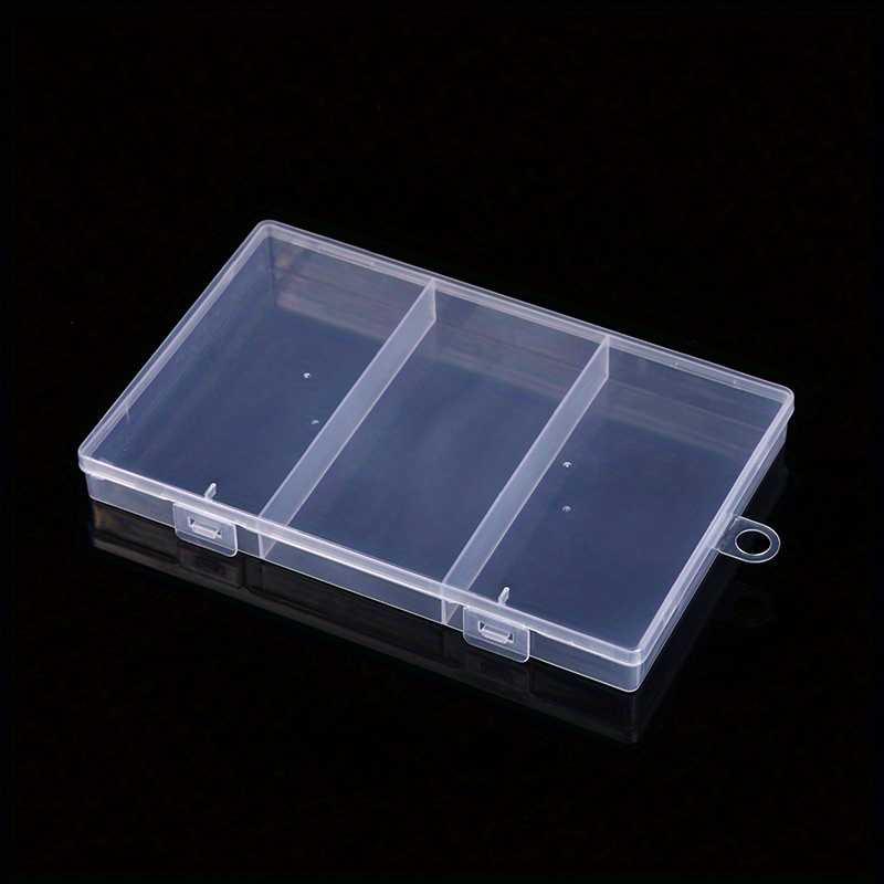 BOX006 Clear Beads Tackle Box Fishing Lure Jewelry Nail Art Small Parts  Display Plastic transparent Case Storage Organizer Containers kisten boxen
