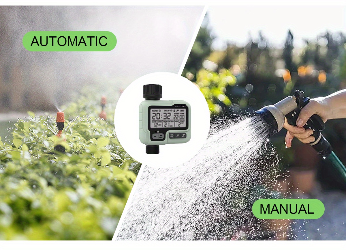 Hct 322 Automatic Water Timer Garden Digital Irrigation Temu