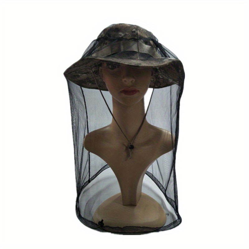 1pc Mesh Anti-insect Hat, Fishing Hat, Bee Protection Hat, Anti-mosquito  Hat Protective Gear, Beekeeping Supplies