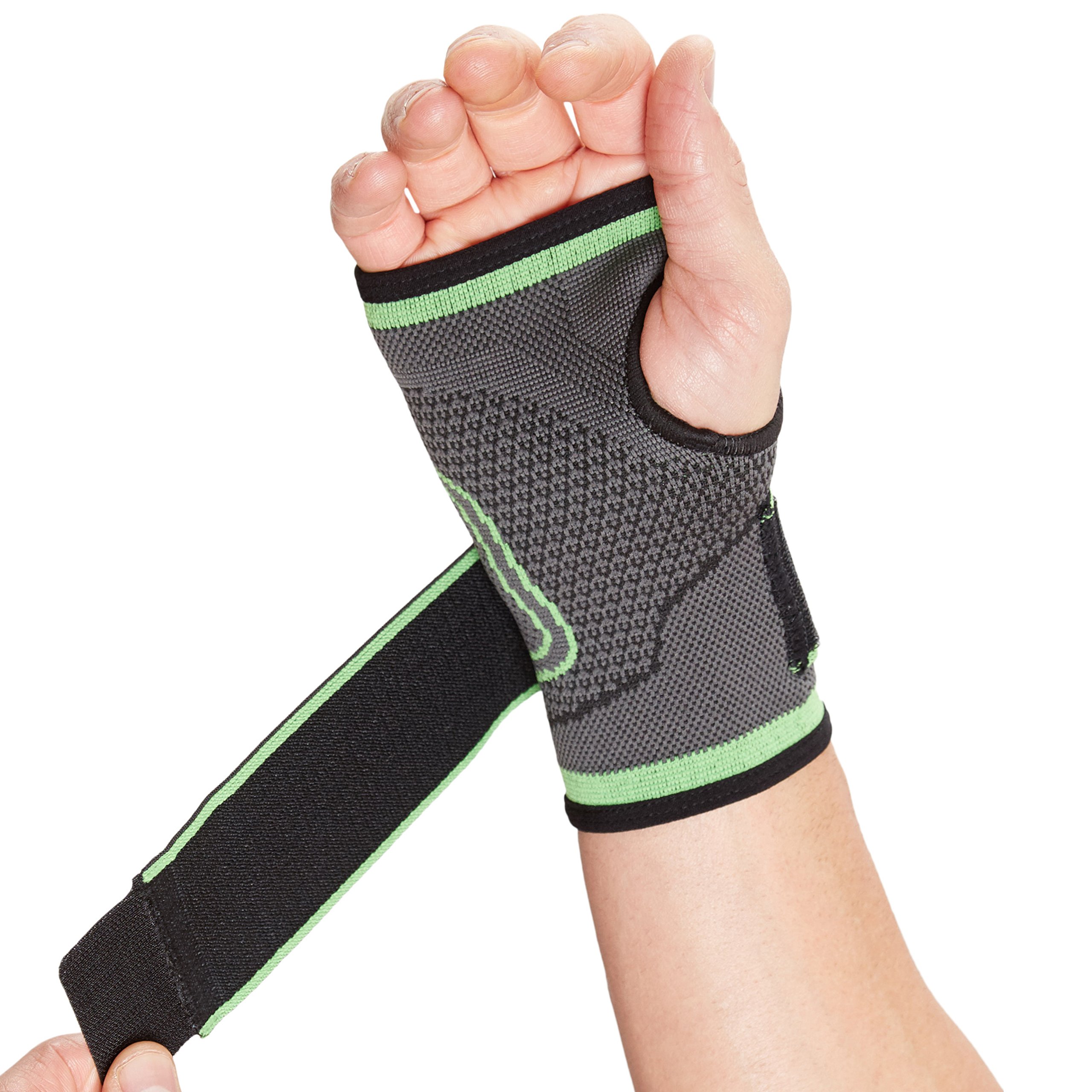 Adjustable Compression Wrist Support Sleeve Gym - Temu