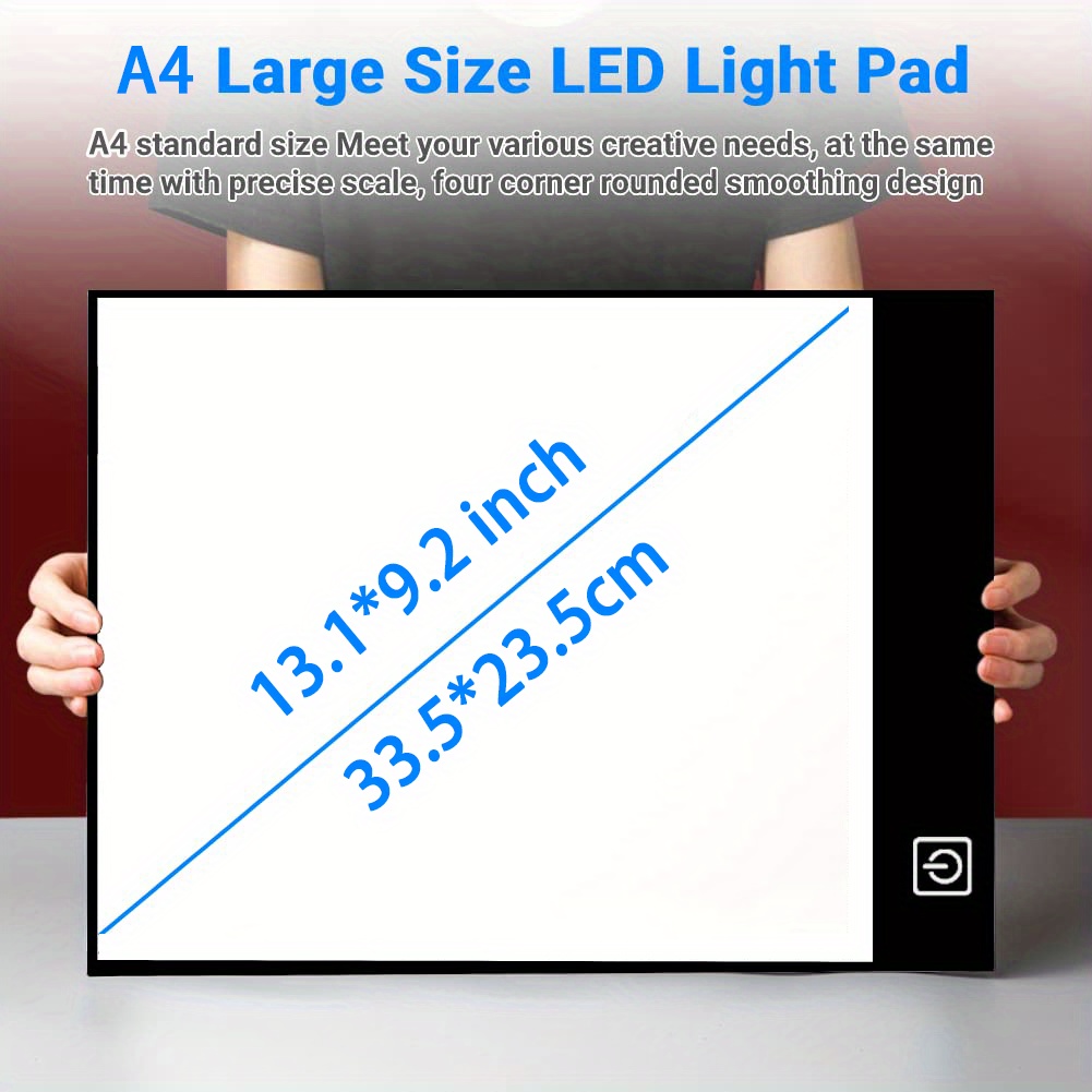 A4 Led Light Pad Drawing Table, Led Drawing Tracing Pad