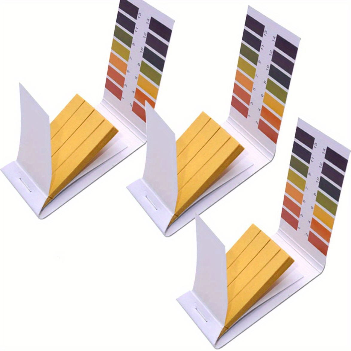 80 Strips/pack 1-14 Ph Litmus Paper Ph Test Strips For Water Cosmetics Soil  Acidity Test Strips With Control Card