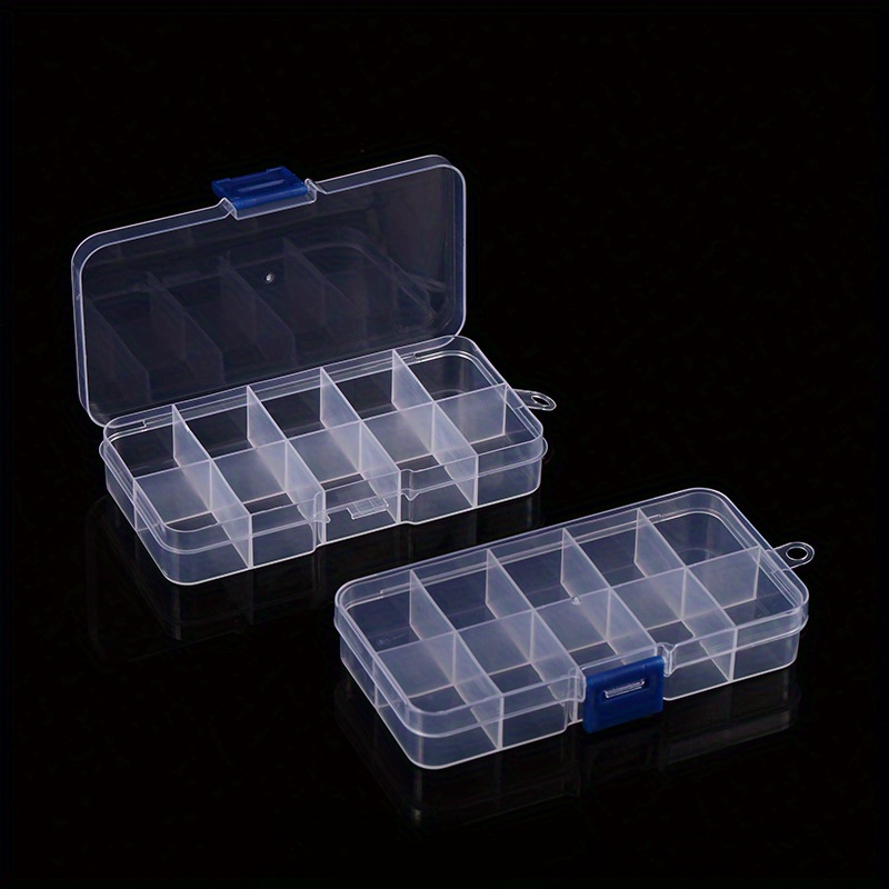 Transparent Storage Box Beads Art Diy Crafts Jewelry Fishing - Temu United  Arab Emirates