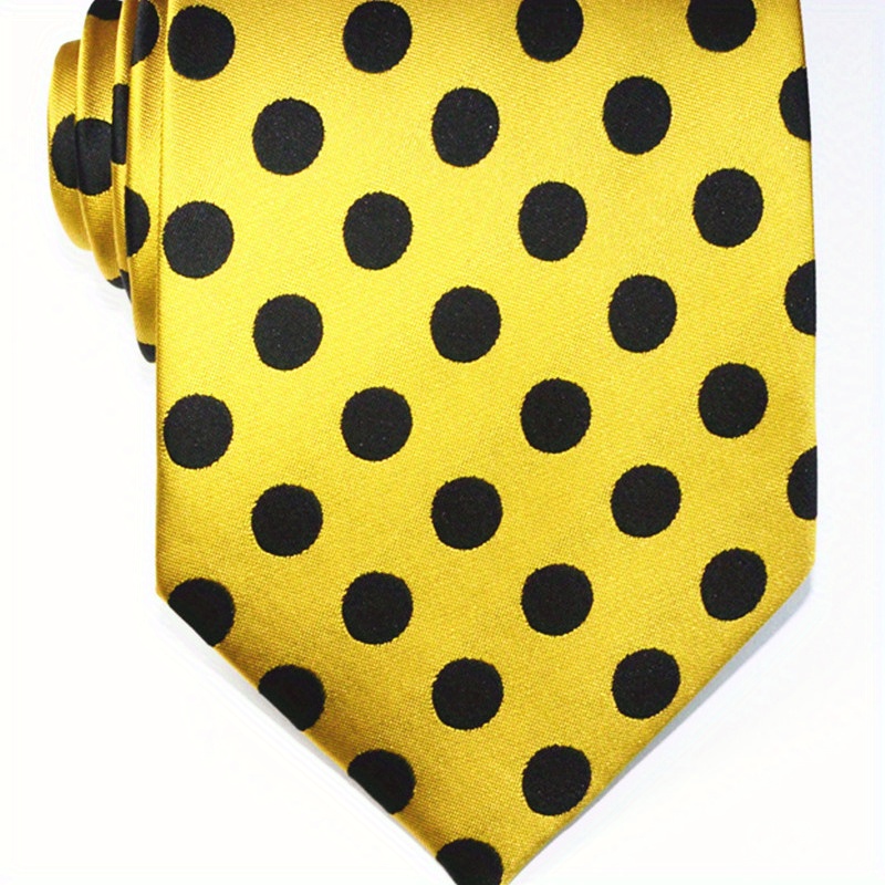 Men's Classic Polka Dots Tie Necktie for Business Wedding