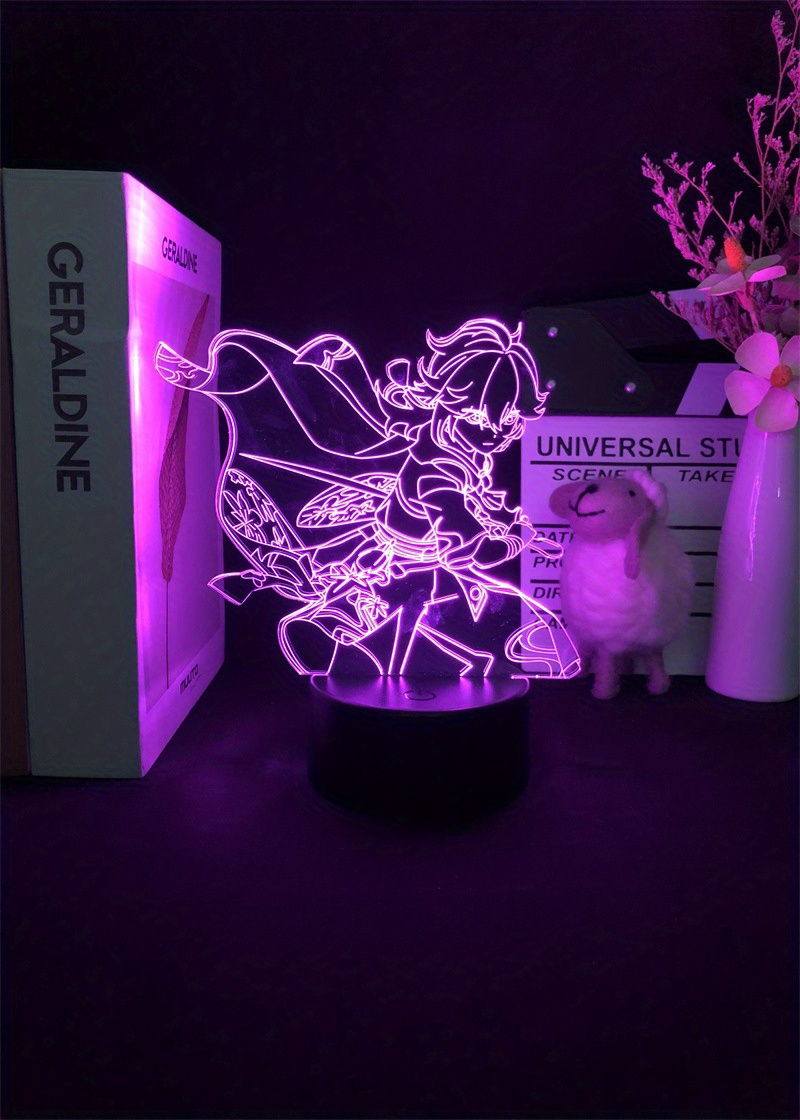 Newest Official Genshin Impact Rock Slime Lights Cute LED Night
