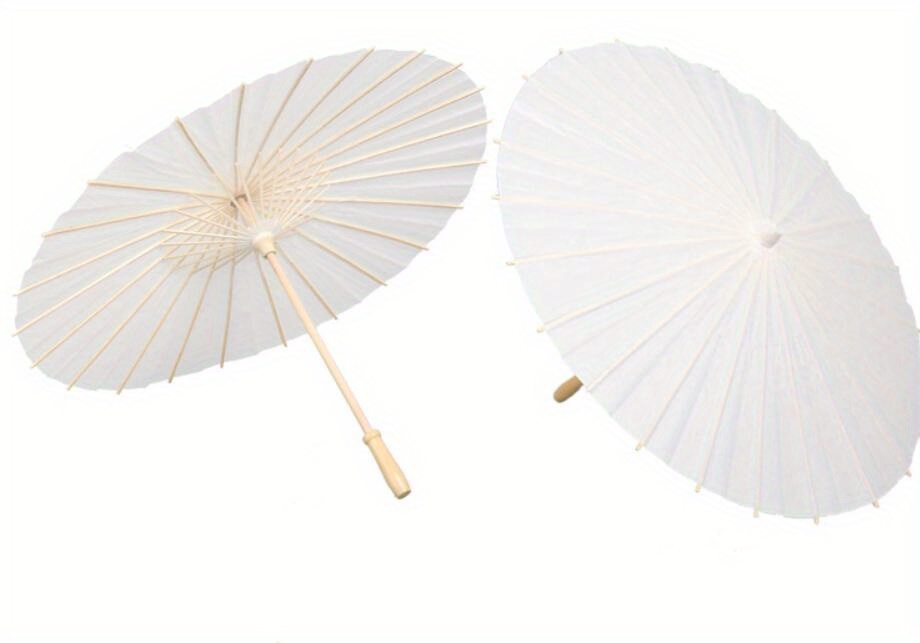 Diy Drawing Paper Umbrella Traditional Handcraft Material Toys For