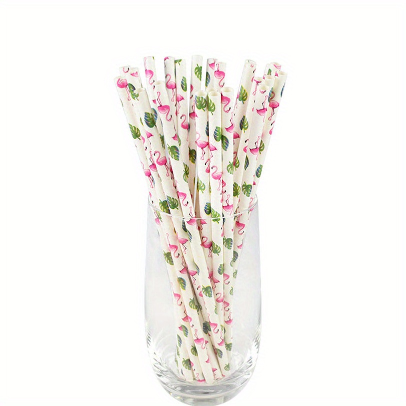 Flamingo Party Straws (Set of 25)