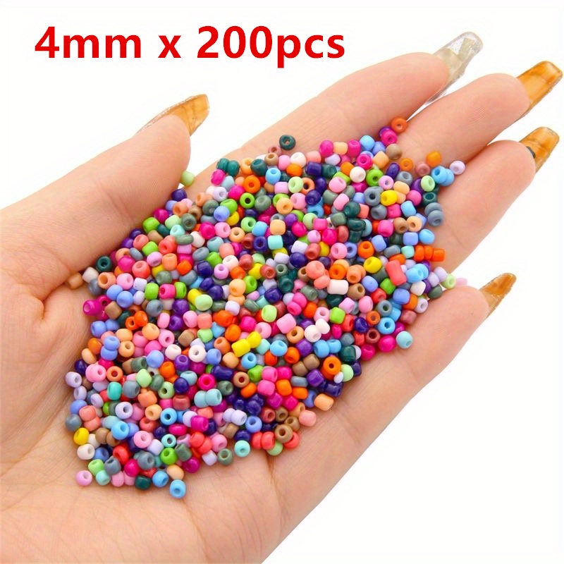 2mm 3mm 4mm Charm Czech Glass Seed Beads DIY Bracelet Necklace