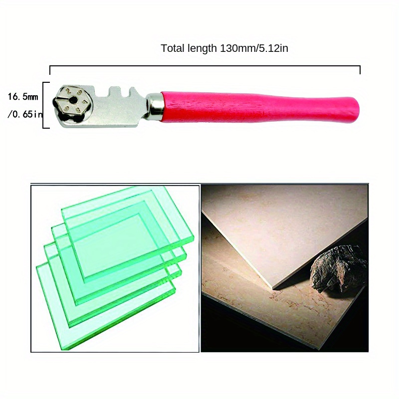 Professional 5~12mm Glass Cutter With Tungsten Carbide Tip Cutting